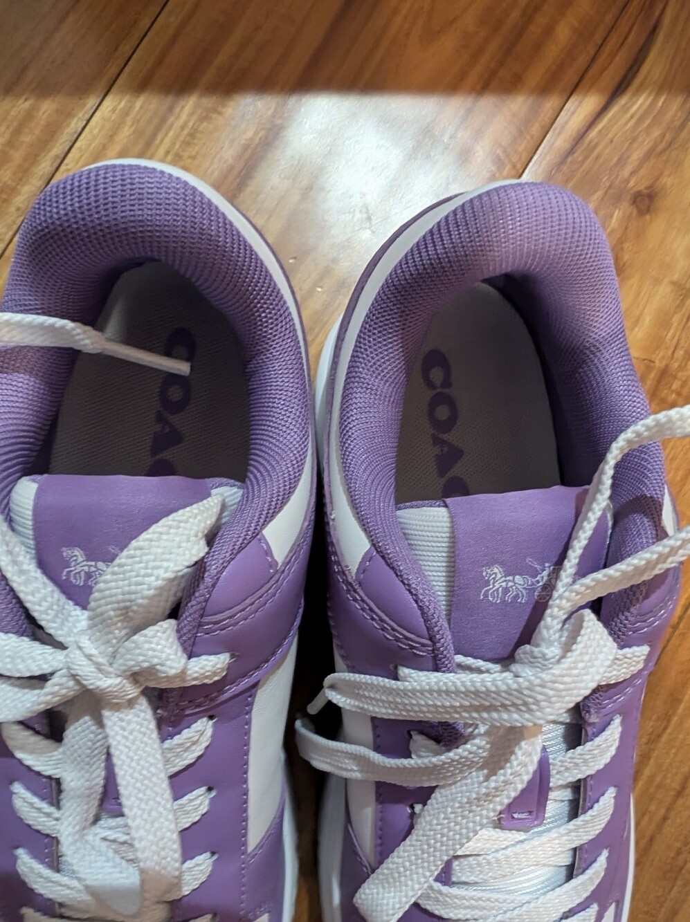 Coach Leather Breathable Platform Shoe Size 9.5 New in Box ❤️ - Picture 12 of 13